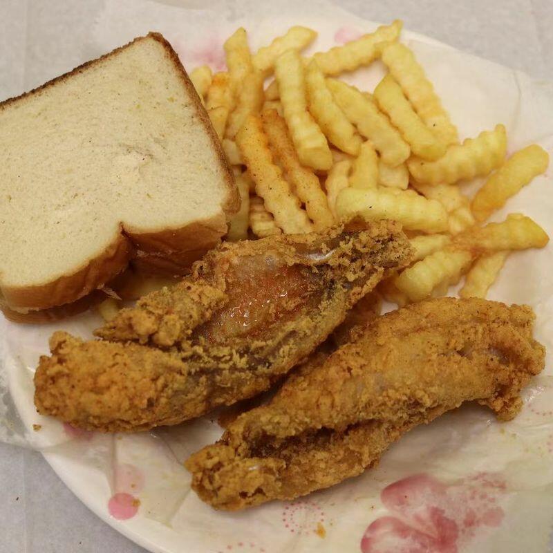 2pc Ocean Perch w. Cajun Fries