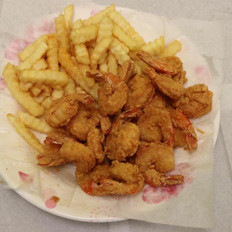 12pc j.Shrimp w. Cajun Fries(M)