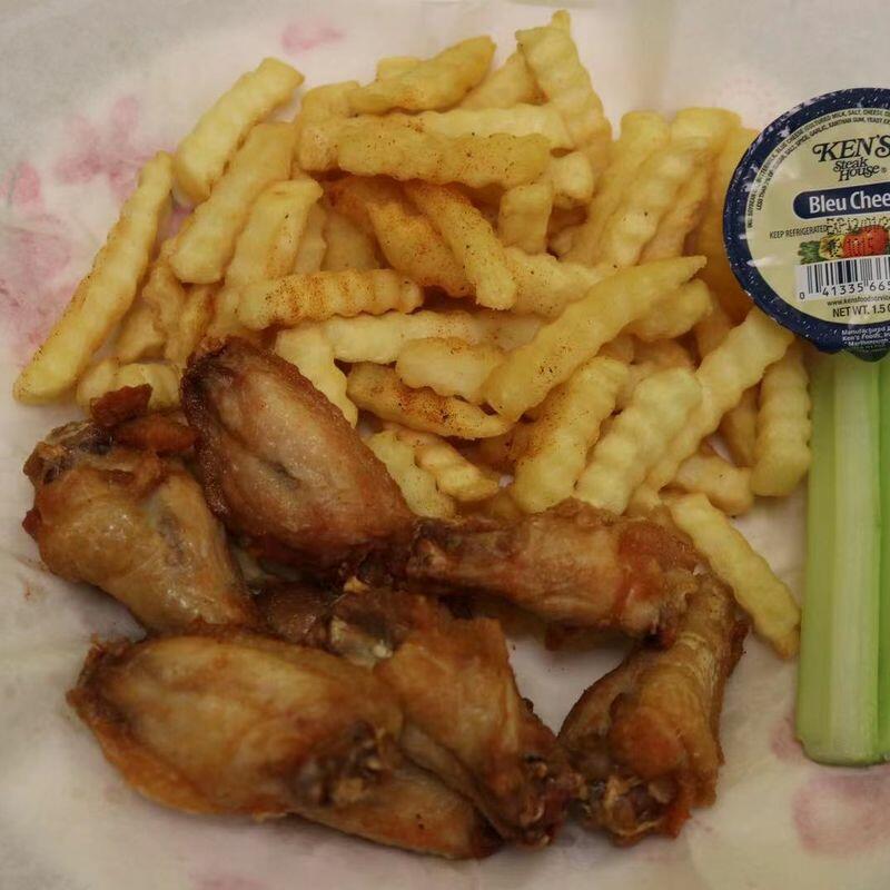 8pc Wing with Fries