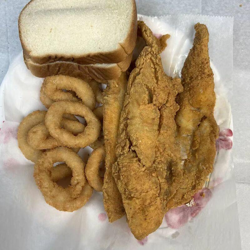 3pc Whiting with Onion Rings